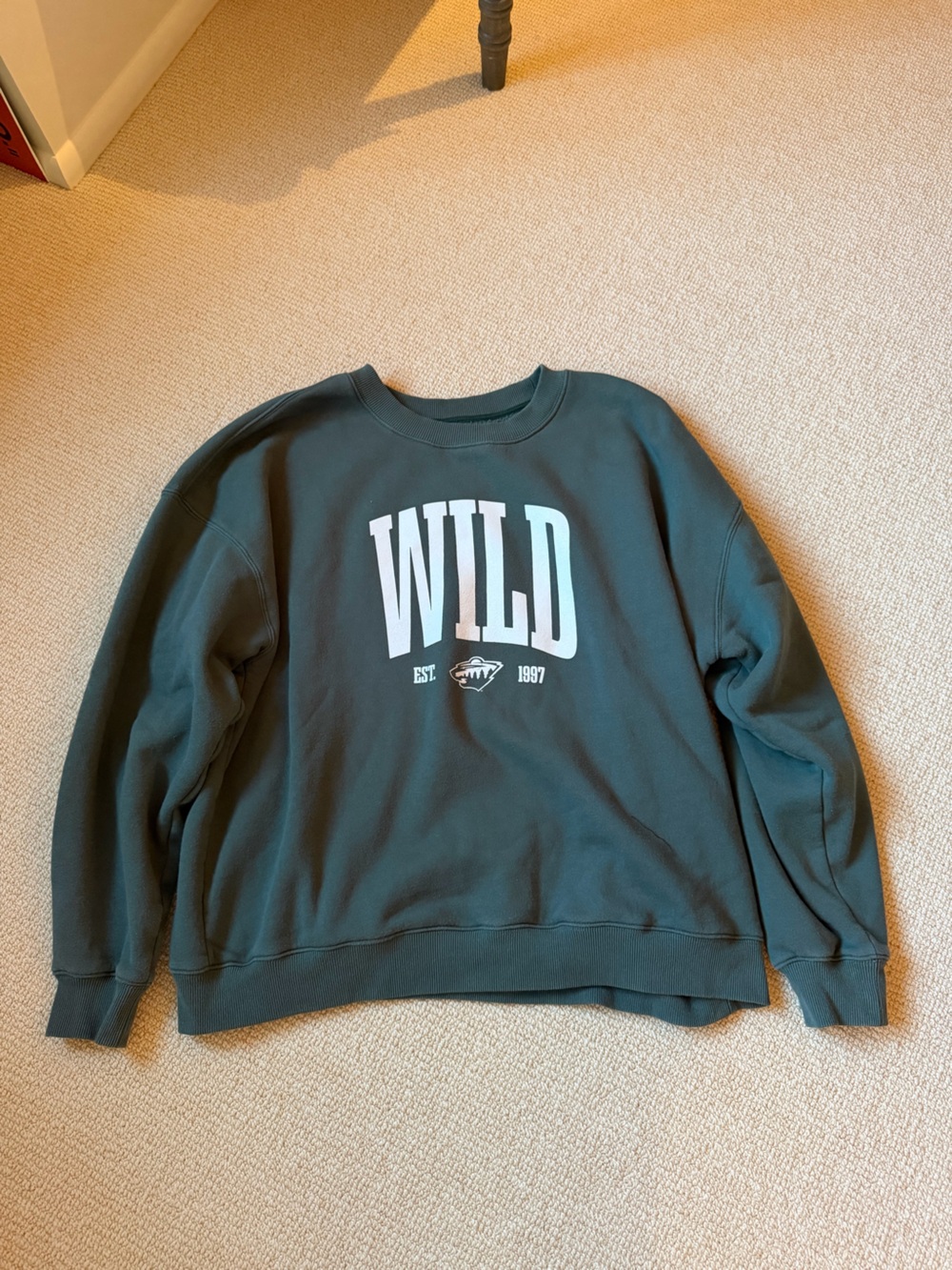MN Wild Graphic Crewneck Sweatshirt